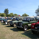 Land Rover lineup at Portland, Oregon’s All British Field Meet.